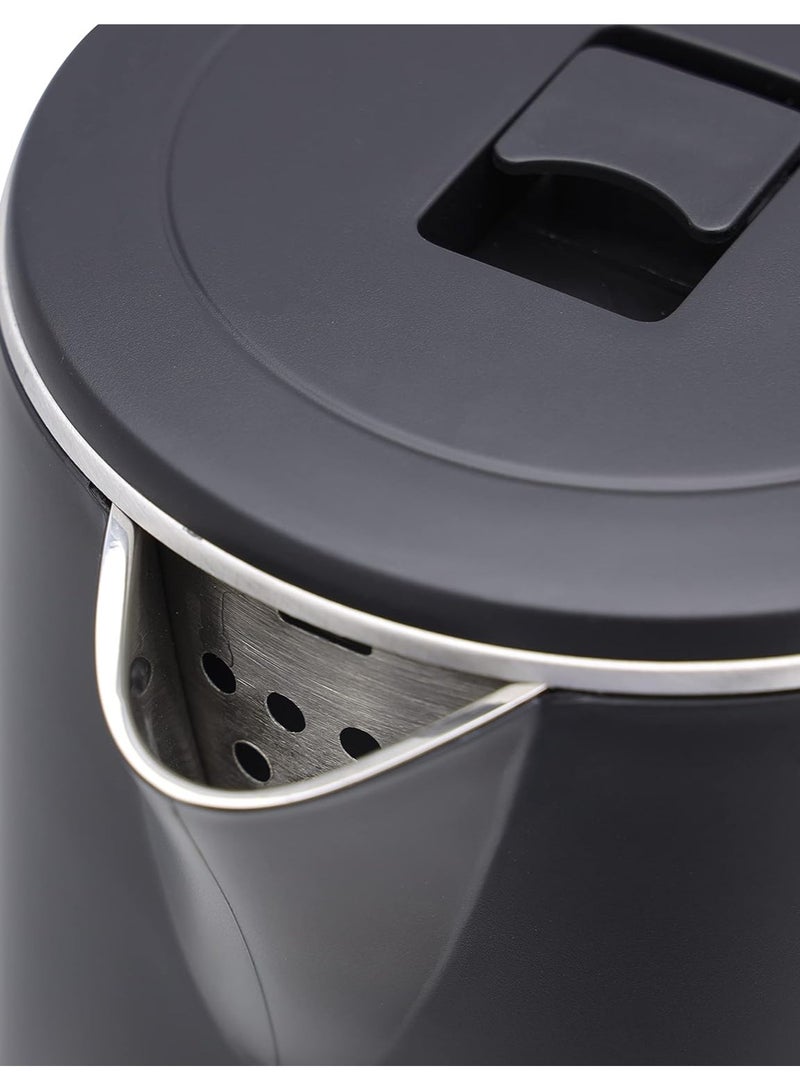 DANIM Electric Kettle With Durable Wall Cool Touch Body Boil Dry Protection Stainless Steel Seamless Inner  1.8L Double Wall Kettle Auto-Shut Off Boil Dry Protection 360 Rotational Base Power Indicator - Image 2