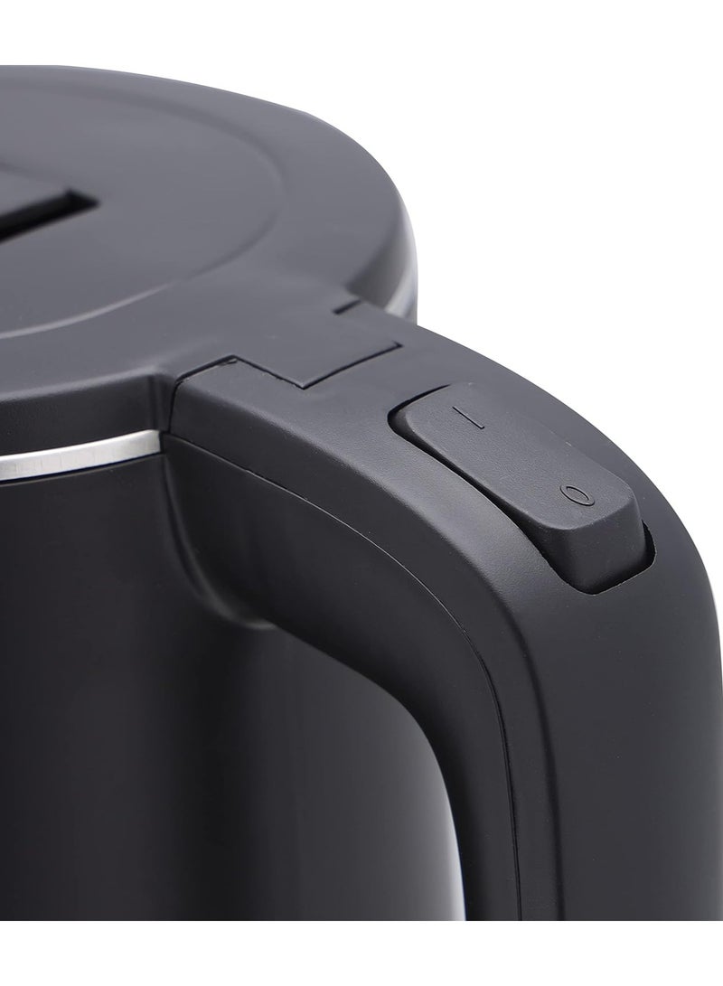 DANIM Electric Kettle With Durable Wall Cool Touch Body Boil Dry Protection Stainless Steel Seamless Inner  1.8L Double Wall Kettle Auto-Shut Off Boil Dry Protection 360 Rotational Base Power Indicator - Image 3