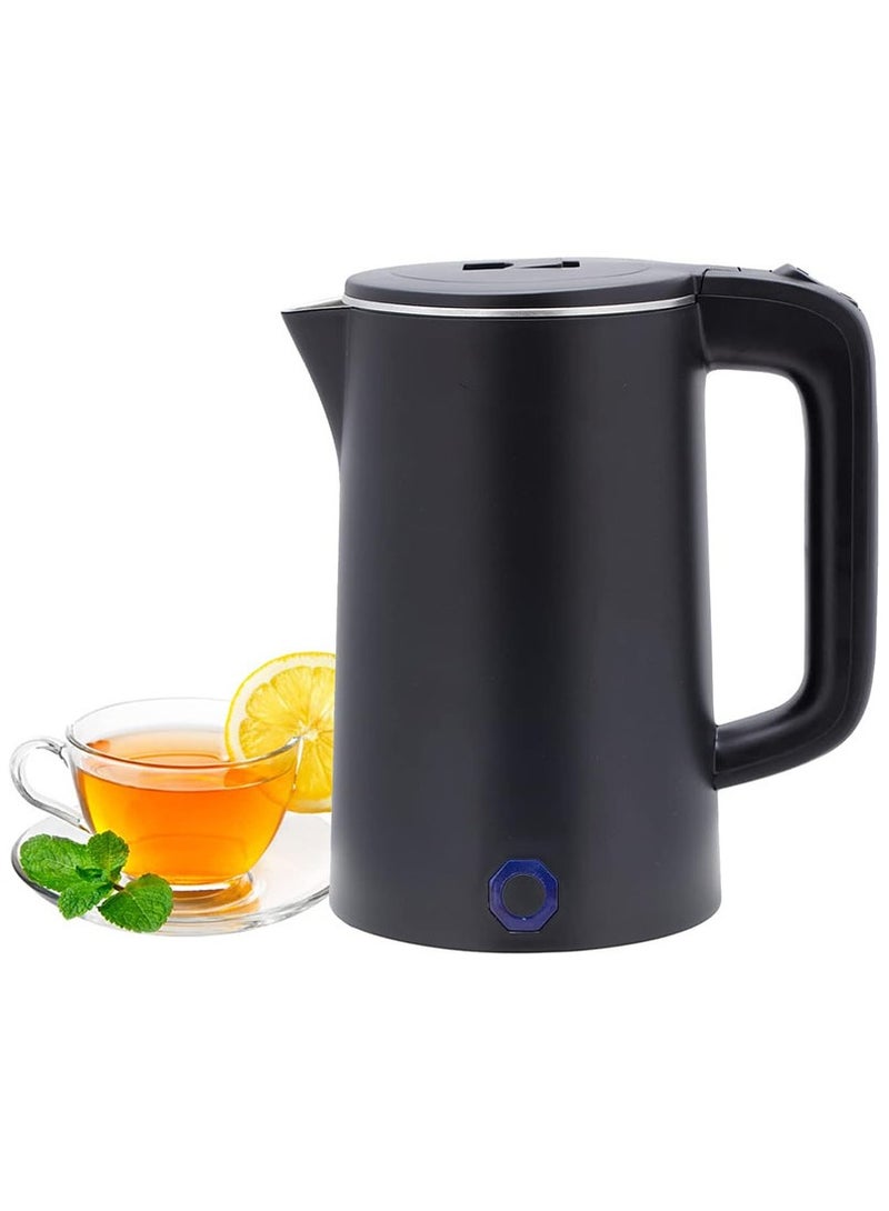 DANIM Electric Kettle With Durable Wall Cool Touch Body Boil Dry Protection Stainless Steel Seamless Inner  1.8L Double Wall Kettle Auto-Shut Off Boil Dry Protection 360 Rotational Base Power Indicator - Image 5