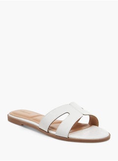 Celeste Women's Textured Slip-On Flat Sandals  - Image 2
