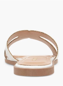 Celeste Women's Textured Slip-On Flat Sandals  - Image 5