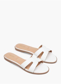 Celeste Women's Textured Slip-On Flat Sandals  - Image 1