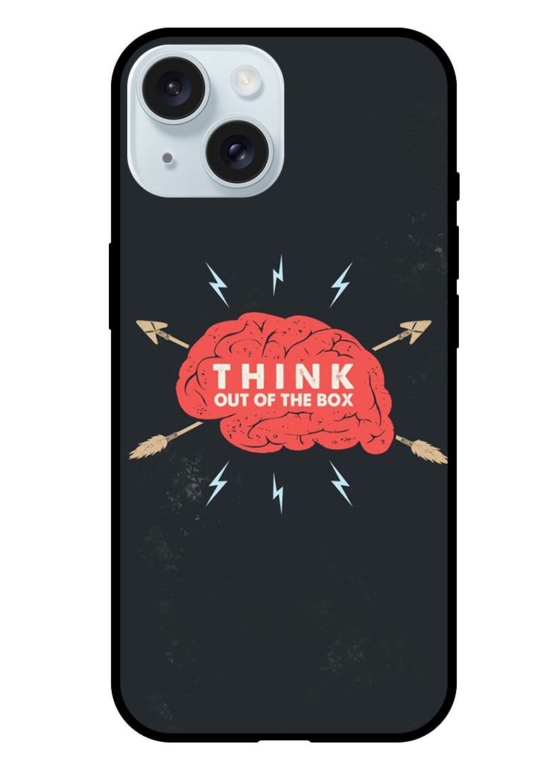 Theodor - Protective Case Anti Scratch Shock Proof Bumper Cover For iPhone 15 Think out of the box (2) - Image 1