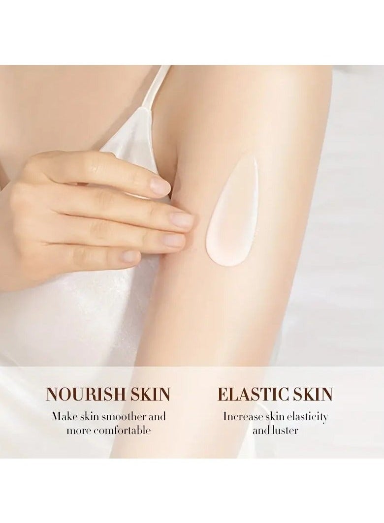 SADOER 200g Rich Coconut Body Cream - Nourishing, Rejuvenating, Long-Lasting Moisturizer with Vitamin E, Plant Squalane, and Soothing Fragrance for Soft, Smooth, and Healthy-Looking Skin - Image 5