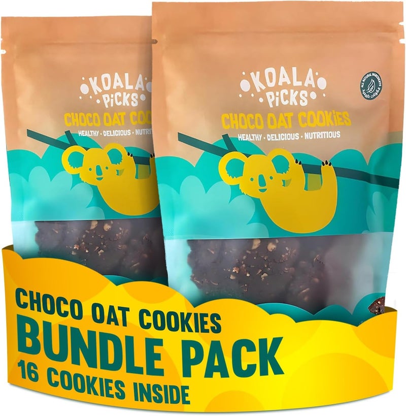 KOALA Picks Choco Oat Cookies 2 x 160g - Image 1
