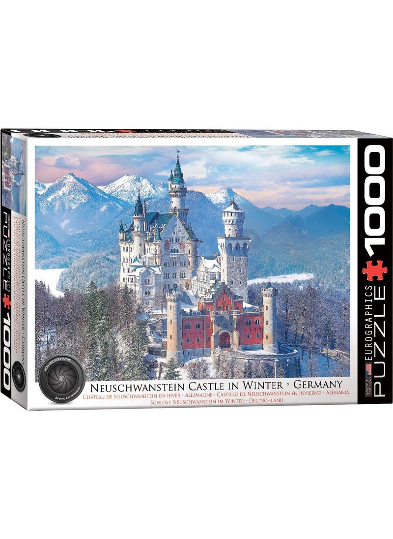 eurographics EuroGraphics Neuschwanstein Castle in Winter  - Image 1