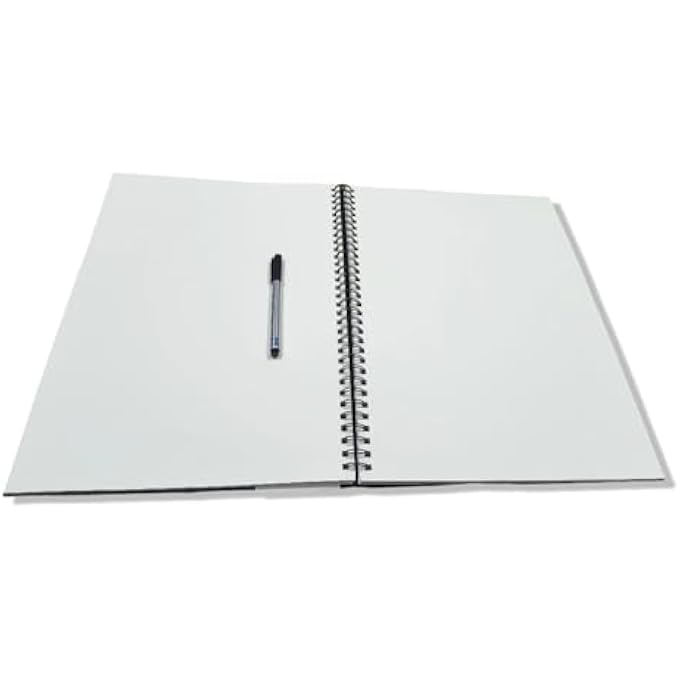 HARD BOUND TWIN WIRO SKETCH BOOK, A3 SIZE - Image 3