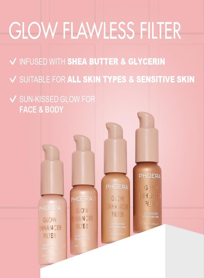 Meifen PHOERA Skin Glow Tint Foundation,Natural Radiant Flawless Filter Effect Silk Perfect Illuminating Foundation. (02 Light) - Image 5