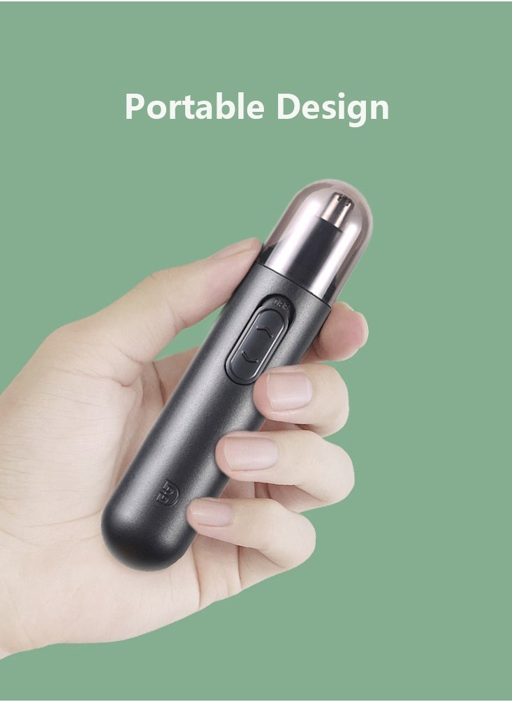Generic Nose Hair Trimmer, Electric Nose Ear Hair Trimmer, Battery-Powered Ear/Nose Trimmer for Smoother Cutting  - Image 3