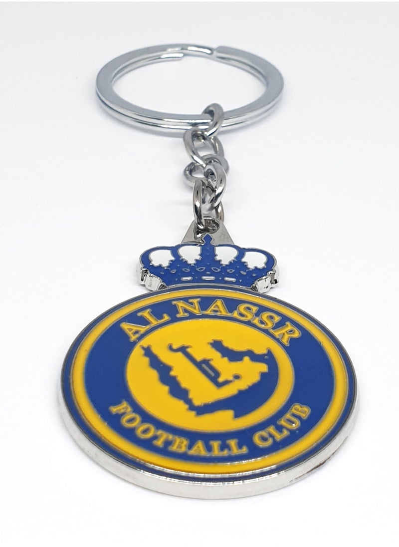 Service Zone - Al Nassr FC Metal Embossed keychain - Image 1