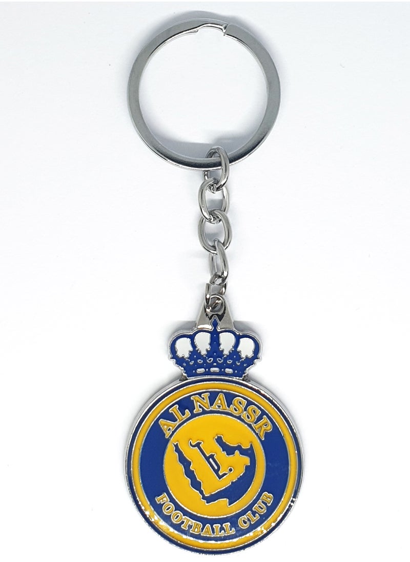 Service Zone - Al Nassr FC Metal Embossed keychain - Image 1