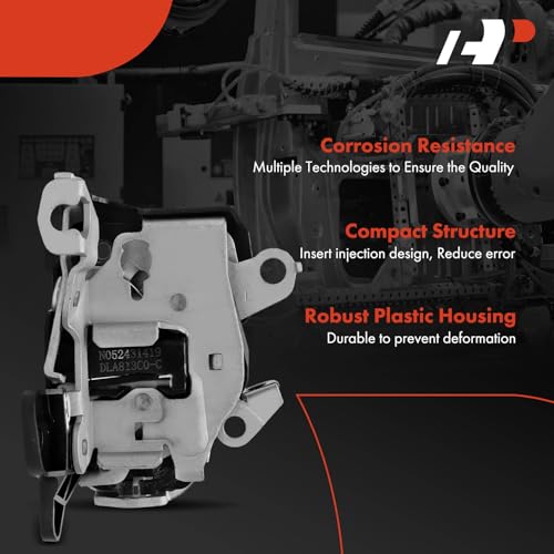 A-Premium Door Lock Latch Actuator Compatible with Ford Vehicles - F-250 Super Duty, F-350 Super Duty, F-450 Super Duty, 2008 2009 2010 - Front Left Driver Side - Image 5