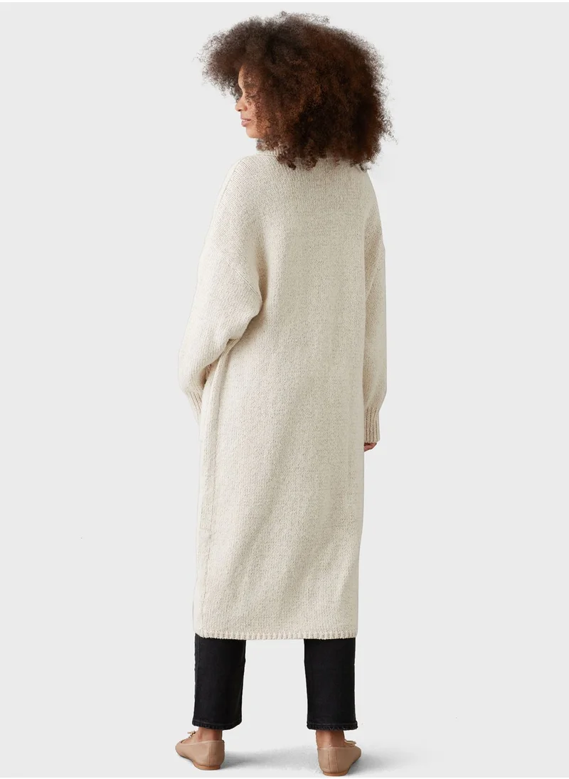American Eagle Pocket Detail Longline Cardigan