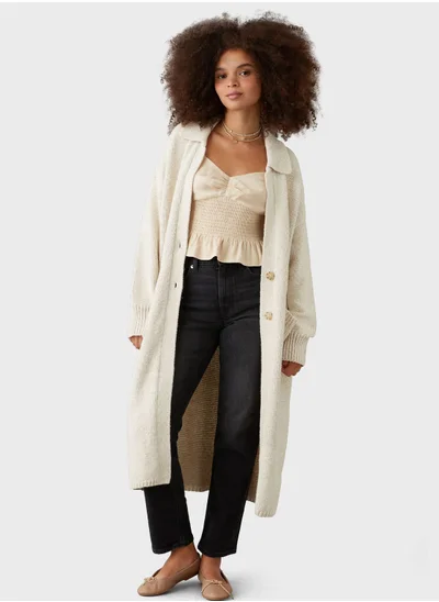 امريكان ايجل Pocket Detail Longline Cardigan