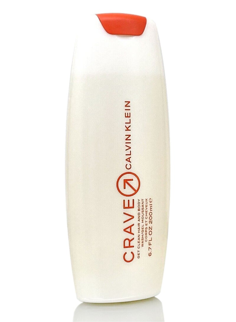 Calvin Klein Crave Hair And Body Wash 200ml - Image 1