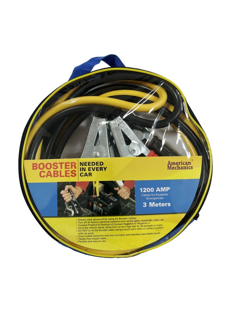 AMERICAN MECHANICS American Mechanics Booster Cable 1200A 3METERS 