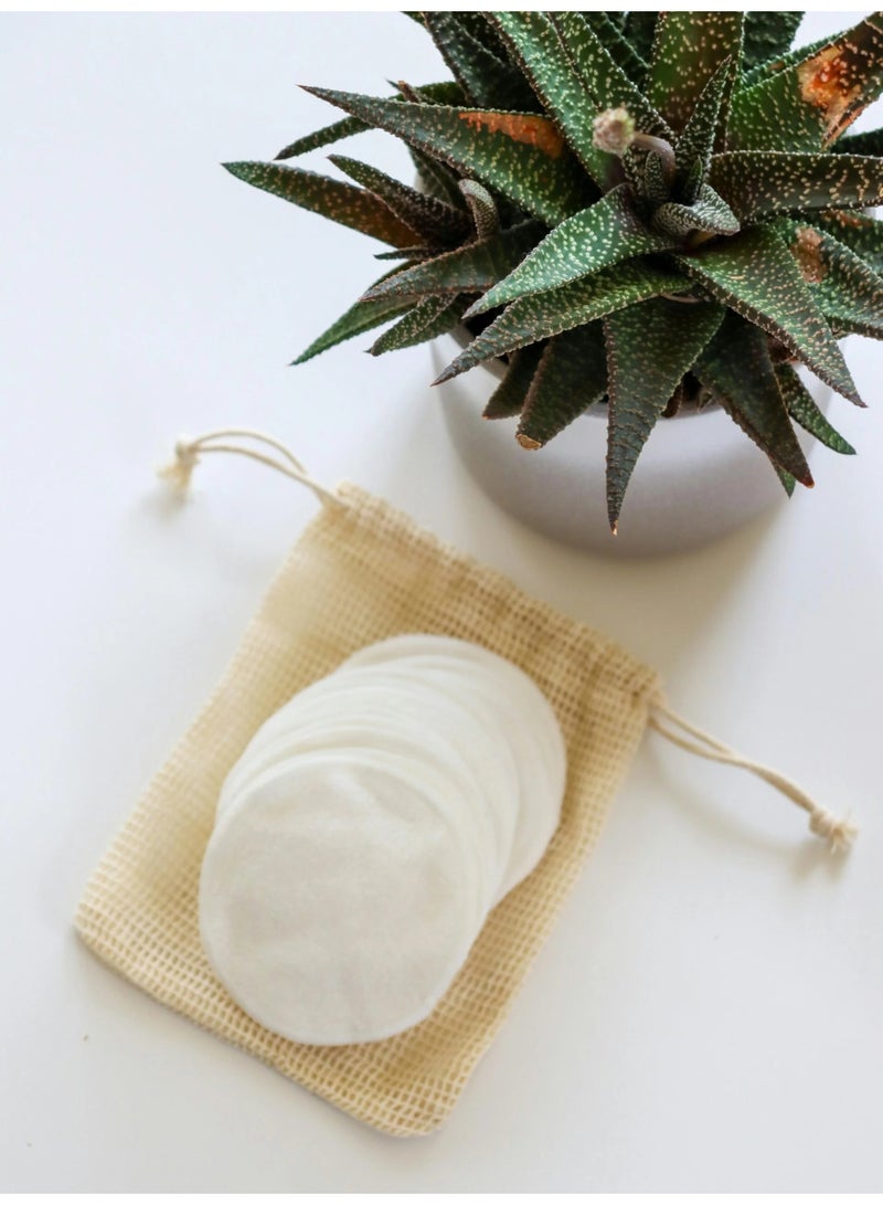 Masmi 100% Organic Cotton Cosmetic Round Pads 80 Pcs - Image 2