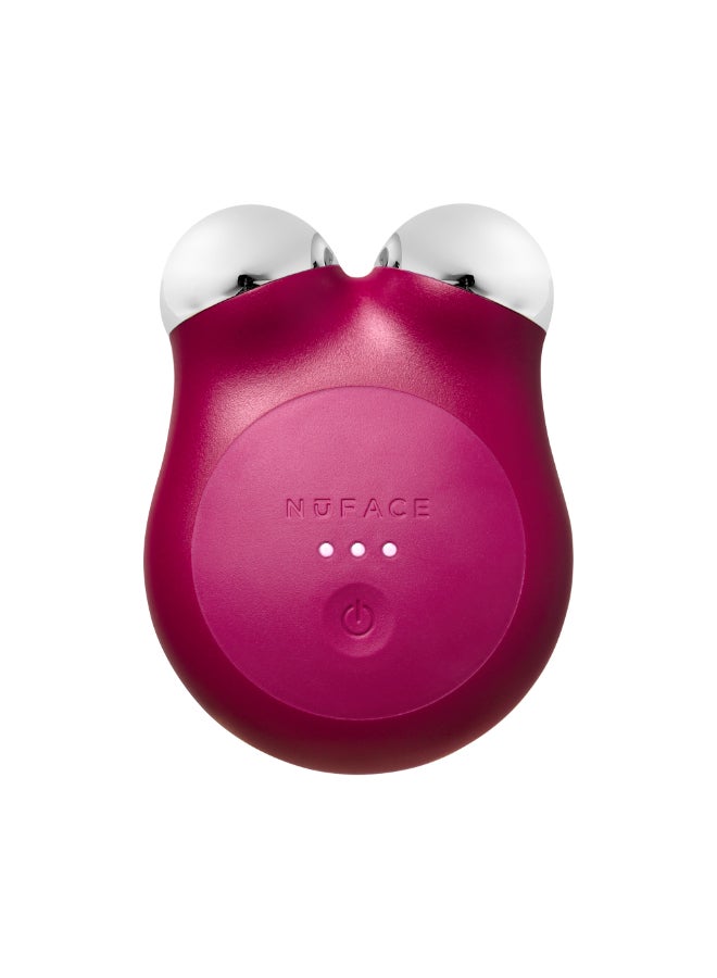 Nuface جهاز تنغيم الوجه الذكي المتقدم ميني+ بلمسة مخملية وردية - Image 1