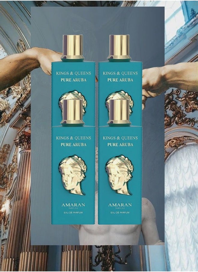 AMARAN 4 Pieces Pure Aruba Perfume For Women 100ml EDP  - Image 1