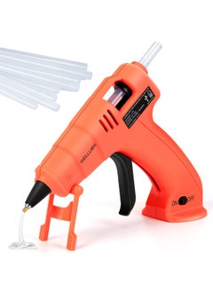 Generic Welluck Cordless Hot Glue Gun Usb Rechargeable Wireless Mini Hot Melt Glue Gun With 20 Glue Sticks And Usb Cable Battery Operated Glue Gun Diy Tool For Art Crafts Decorations Fast Repairs  - Image 1