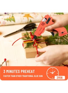 Generic Welluck Cordless Hot Glue Gun Usb Rechargeable Wireless Mini Hot Melt Glue Gun With 20 Glue Sticks And Usb Cable Battery Operated Glue Gun Diy Tool For Art Crafts Decorations Fast Repairs  - Image 4