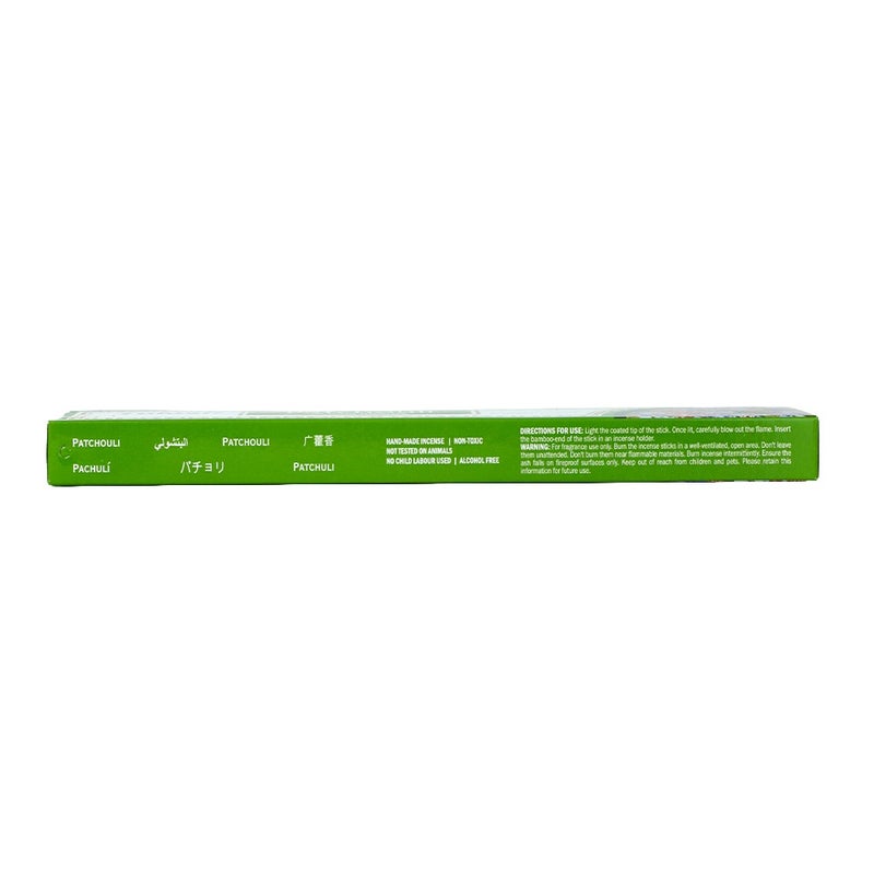 Tulasi Premium Masala Patchouli Incense Sticks (Agarbatti) for Pooja, Prayer, Meditation & Home Fragrance, 1 Pack - Image 4