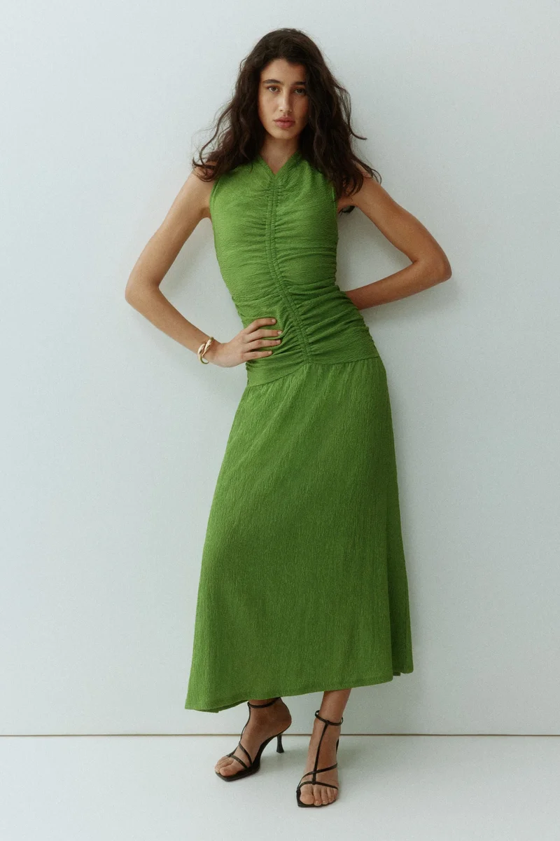 H&M Draped jersey dress