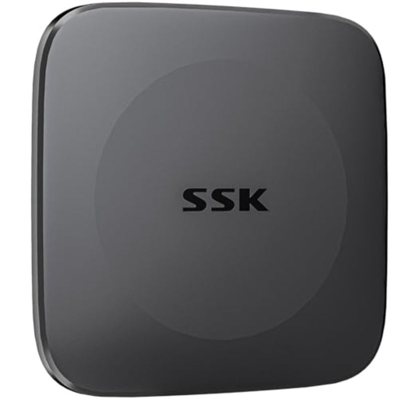 SSD خارجي محمول لهاتف iPhone 15/16/17 Android Windows Mac Tablet Xbox One، واجهة USB-C، سبائك الألومنيوم السوداء، سرعة قراءة تصل إلى 550 ميجابايت/ثانية - Image 1