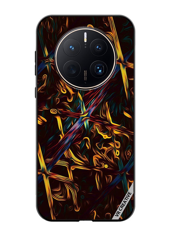 VR CREATIVE Protective Case Cover For Huawei Mate 50 Pro Abstract Design Multicolour - Image 1