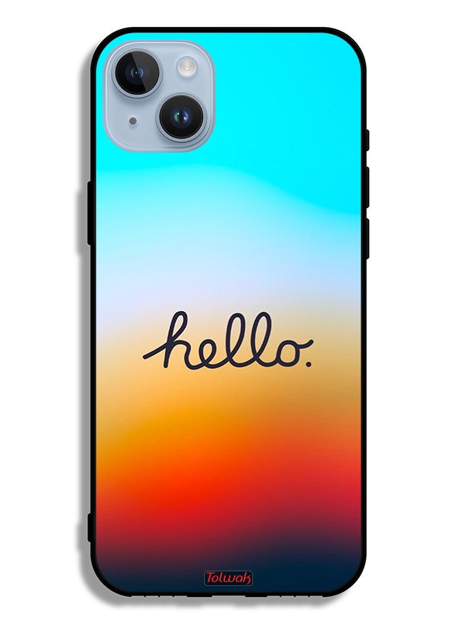 Tolwak Apple iPhone 14 Plus Protective Case Hello - Image 2