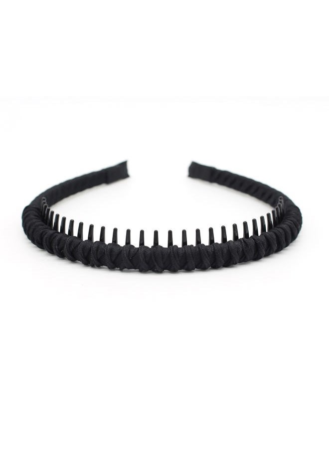 JOBAND Women's Fashion Headbands Hair Accessories for Women Non-slip Braided hair bands Comfy tooth comb Hair Hoop (4 color) - Image 5