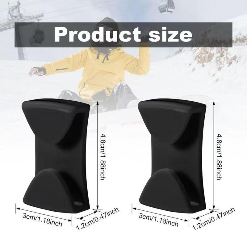 Clips Universal Easy to Use Anti Slip Compact Replacement Practical Lightweight Ski Accessories Holder - Image 5