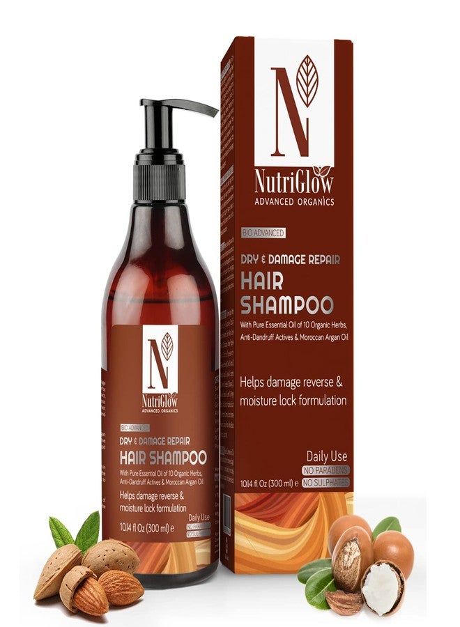 NutriGlow Hair Spa Creame (300gm) & Hair Shampoo (300ml) For Shiny Hair, Frizzy Hair, Hair Nourisment, Moisture lock, Pack Of 2 - Image 2