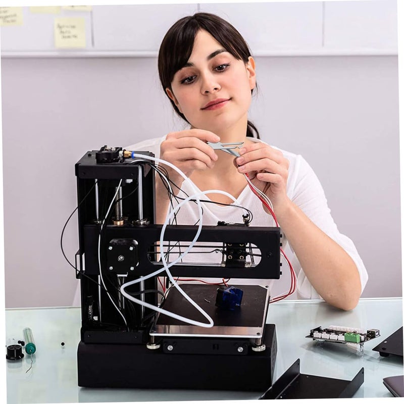 ABOOFAN 10-Pack Glass Bed Spring Turn Clamps for 3D Printers Sturdy Stainless Steel Hot Bed Clips for Stable Fixation and Easy Installation - Image 4