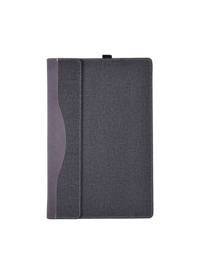 HuHa - PU Leather Laptop Case For HP Spectre X360 13-AW 13.3(Black) - Image 1