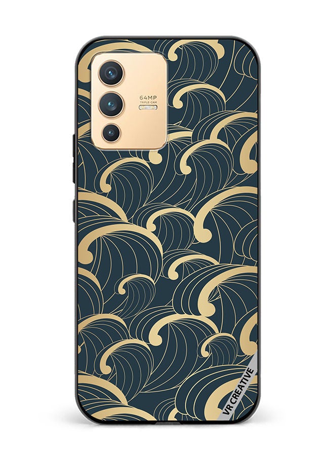 VR CREATIVE Protective Case Cover For Vivo V23 5G Asian Icon Design Multicolour - Image 1