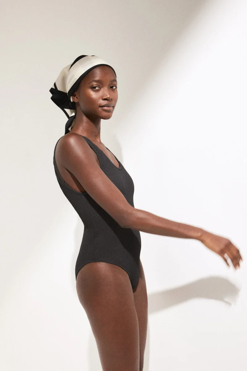 H&M Padded-cup swimsuit
