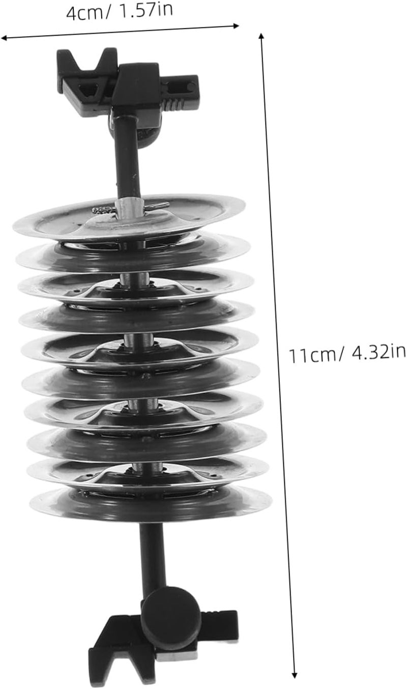 Yardwe Guitar Replacement Noise Reducer Acoustic Guitar Sound Hole Bell Portable Percussion Instrument - Image 2
