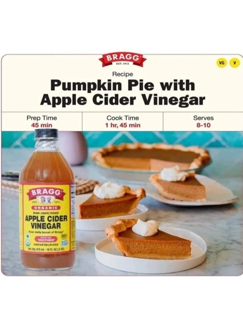 براج مكمل صحي بخل التفاح العضوي الخام 946+ مل - Image 5