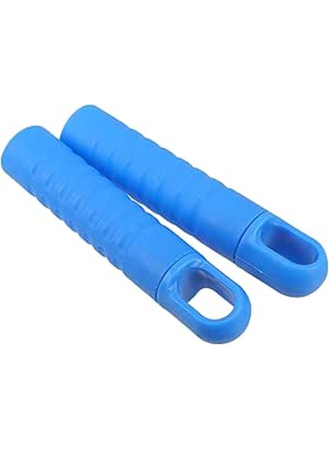 2 Pack Mop Handle End Caps with Anti Slip Grip for 25mm Broom Stick Replacement - Image 1