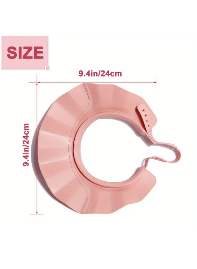 Antique White Baby Shower Cap Adjustable Hair Wash Head Water Cover Bath Gifts - Image 2