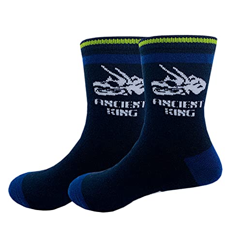 Cczmfeas Kids Boys Cartoon Dinosaurs Pattern Sport Socks 10 Pairs (8-12 years, Dinosaurs 2) - Image 5