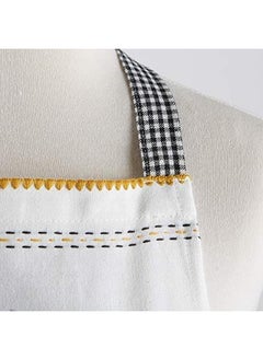 DII Women'S Spring And Summer Apron Collection Adjustable Two Large Pockets And Extra Long Ties One Size Fits Most Sweet Bee  - Image 2