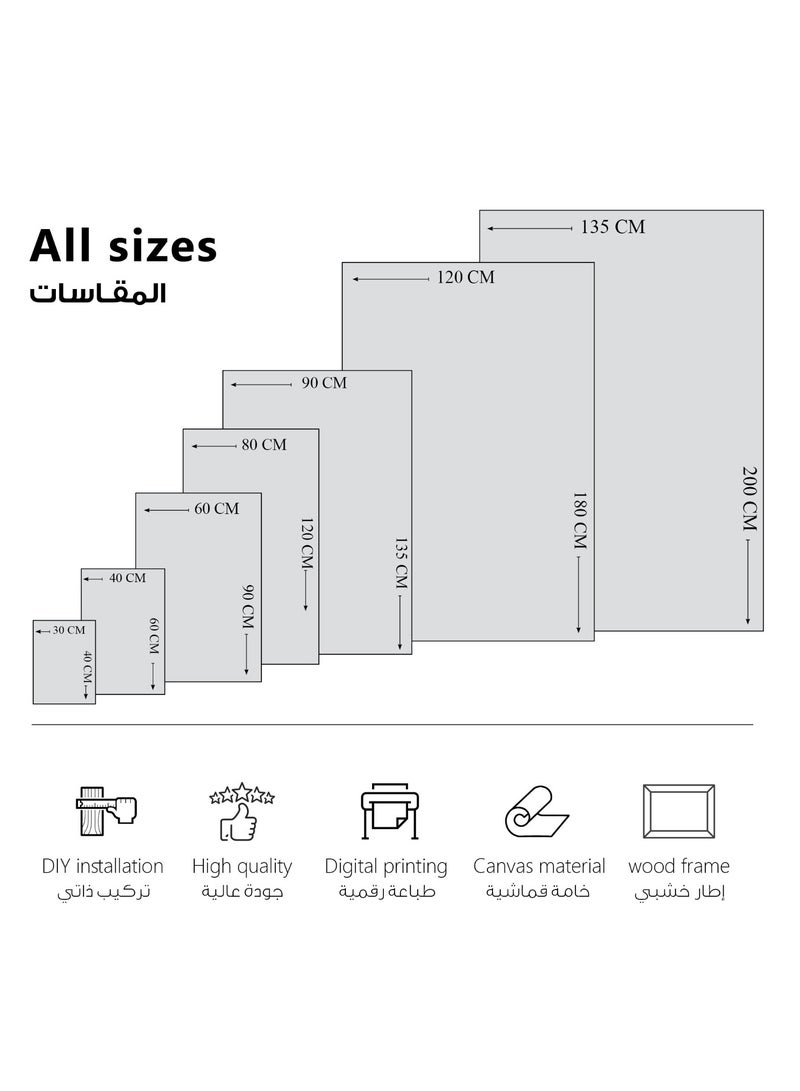مودكلاس لوحة ون بيس الجوي بوي جدارية إطار خشبي - Image 4
