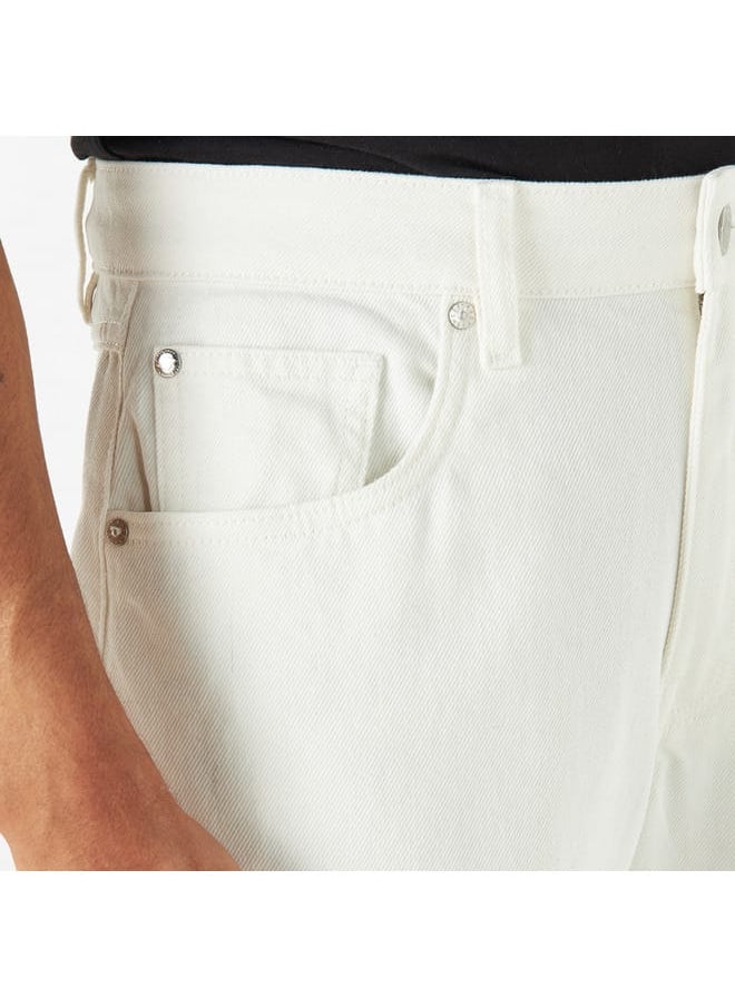 Lee Cooper Lee Cooper Solid Jeans with Pockets  - Image 4