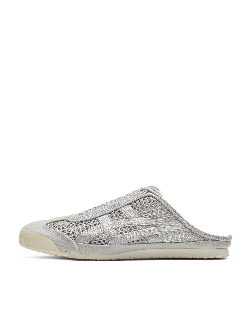 Onitsuka Tiger Sabot Slip-On Athlesiure Sandals Silver For Men/Women/Students  - Image 1