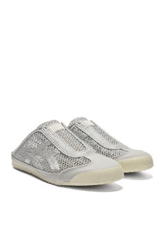 Onitsuka Tiger Sabot Slip-On Athlesiure Sandals Silver For Men/Women/Students  - Image 2