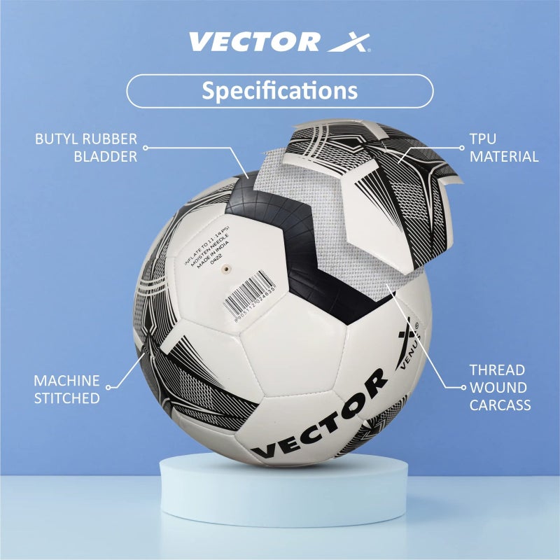 Vector X Venus TPU Machine Stitched Football - Image 3