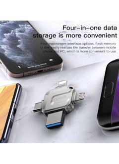 Yesido 4 in 1 64 GB USB Flash Drive, Lightning, Mirco USB, Type-C  - Image 3