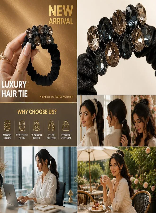تايك تو Embellished Scrunchies